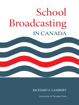cover image of School Broadcasting in Canada